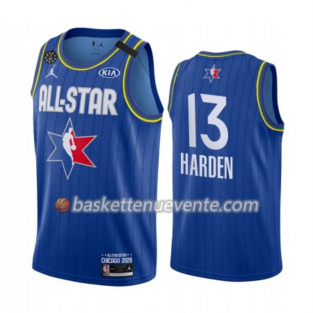 Maillot Basket Houston Rockets James Harden 13 2020 All-Star Jordan Brand Bleu Swingman - Homme